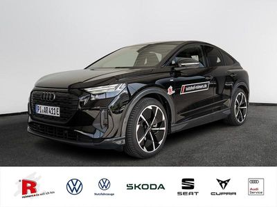 Schwarz Gebraucht 2023 Audi Q4 Sportback e-tron S-Line SUV | 44.880 €