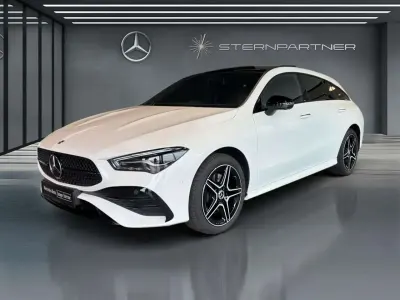 Gebraucht Mercedes CLA250e AMG 218 PS (160 kW) 2025 Weiss polarweiß uni Coupé