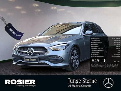 Gebraucht Mercedes C180 Advanced 170 PS (125 kW) 2023 Grau / selenitgrau Kombi