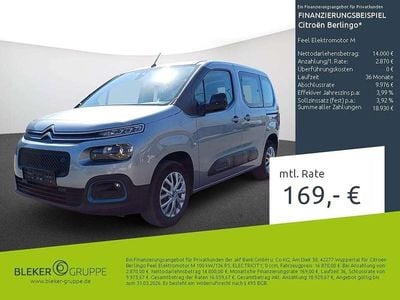 Stahlgrau Gebraucht 2022 Citroën e-Berlingo Feel Van / Kleinbus | 16.870 € (Superpreis)