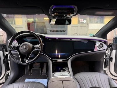 Gebraucht Mercedes EQS450+ AMG 244 kW (333 PS) 2021 Weiß Limousine