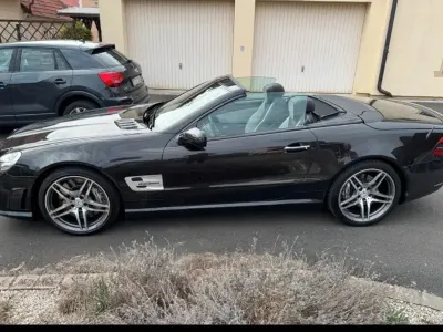 Gebraucht Mercedes SL63 AMG AMG 525 PS (386 kW) 2009 Schwarz Cabrio