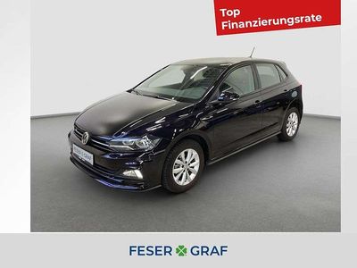 Usata VW Polo R-line 95 CV (69 kW) 2018 Nero Utilitaria
