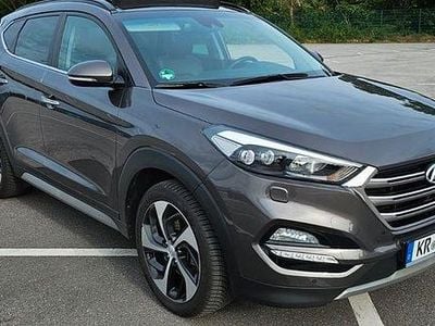 Gebraucht Hyundai Tucson 177 PS (130 kW) 2017 Braun SUV
