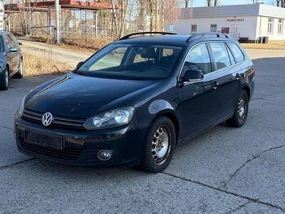 Gebraucht VW Golf VI Comfortline 105 PS (77 kW) 2010 Schwarz Kleinwagen