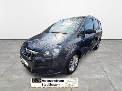 Usata Opel Zafira Edition 140 CV (102 kW) 2007 Blu Monovolume