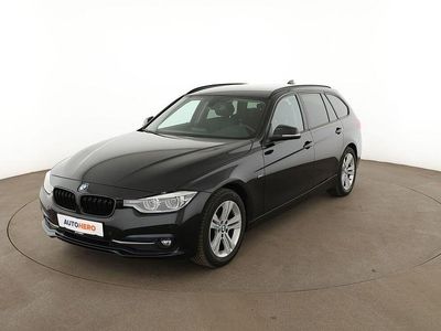Usata BMW 318 Sport Line 150 CV (110 kW) 2017 Nero Station wagon