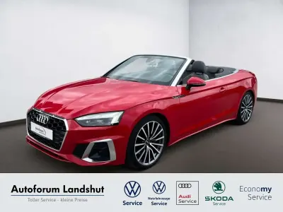 Gebraucht Audi A5 Cabriolet S-Line 265 PS (194 kW) 2022 Rot tangorot Cabrio