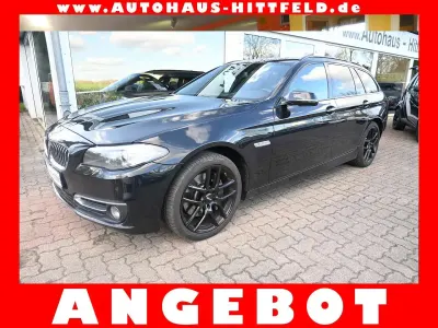 Gebraucht BMW 535 Luxury Line 313 PS (230 kW) 2015 Saphirschwarzmet. Kombi