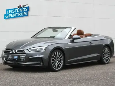 Gebraucht Audi A5 Cabriolet Design 252 PS (185 kW) 2018 Daytonagrau perleffekt Cabrio