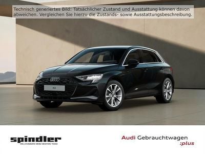 Gebraucht Audi A3 Advanced Plus 150 PS (110 kW) 2025 Schwarz (mythosschwarz metallic) Limousine