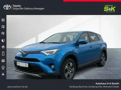 Używany Toyota RAV4 Hybrid Executive 197 KM (144 kW) 2016 Niebieski SUV