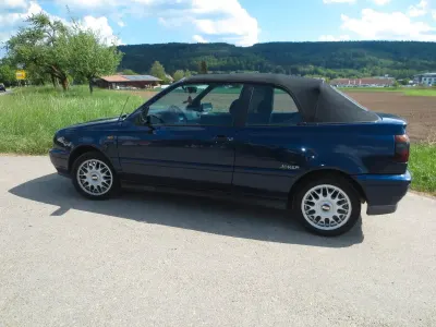 Gebraucht VW Golf Cabriolet 75 PS (55 kW) 1997 Blau Cabrio