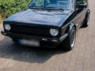 Gebraucht VW Golf Cabriolet 98 PS (72 kW) 1984 Schwarz Cabrio