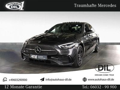Grau Gebraucht 2022 Mercedes C300e AMG Limousine | 42.850 €