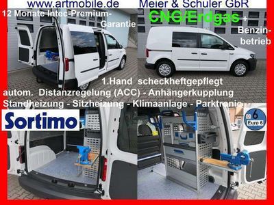 gebraucht VW Caddy 1,4 NGT Erdgas+Benzin SORTIMO Stand+Sitzheizung 1H