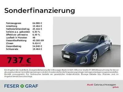 Gebraucht Audi A6 Allroad Ambiente 367 PS (269 kW) 2025 Ascariblau metallic Kombi