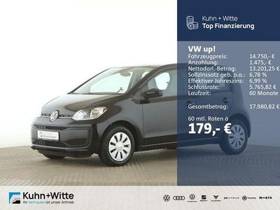 Gebraucht VW up! Move 65 PS (47 kW) 2023 Schwarz Kleinwagen