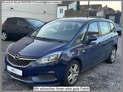 Gebraucht Opel Zafira 150 PS (110 kW) 2017 Blau Van / Kleinbus