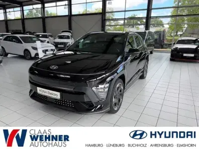 Gebraucht Hyundai Kona N Line 160 kW (218 PS) 2025 Schwarz SUV
