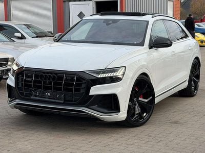Second-hand Audi Q8 S-line plus 286 CP (210 kW) 2018 Alb SUV