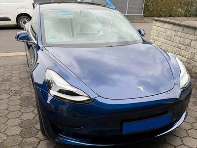 Gebraucht Tesla Model 3 Standard Range 239 kW (325 PS) 2020 Blau Limousine
