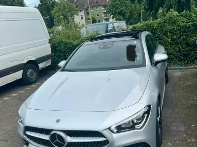 Gebraucht Mercedes CLA200 AMG line 150 PS (110 kW) 2022 Silber Coupé