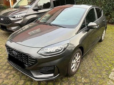Gebraucht Ford Fiesta ST-Line X 125 PS (91 kW) 2023 Magneticgrau (metallic) Kleinwagen