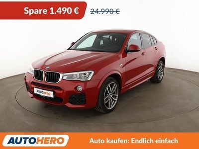 Usata BMW X4 Sport Line 184 CV (135 kW) 2018 Rosso SUV