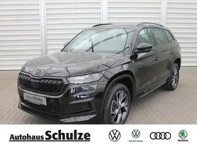 Gebraucht Skoda Kodiaq SportLine 150 PS (110 kW) 2022 Schwarz SUV
