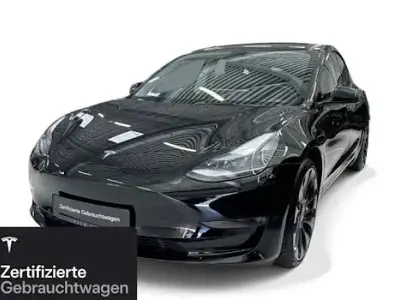 Gebraucht Tesla Model 3 Performance 377 kW (513 PS) 2022 Schwarz Limousine