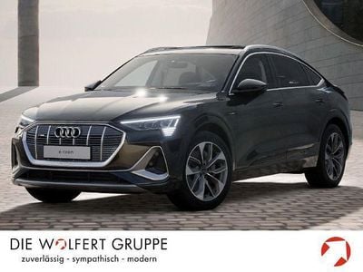 Gebraucht Audi e-tron Sportback S-Line 300 kW (408 PS) 2023 Mythosschwarz metallic SUV