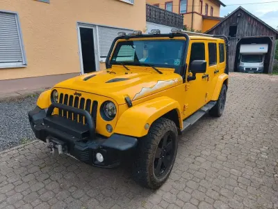 Gebraucht Jeep Wrangler Sahara 200 PS (147 kW) 2015 Gelb SUV