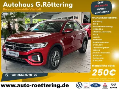 Gebraucht VW T-Roc R-line 110 PS (80 kW) 2024 Rot SUV