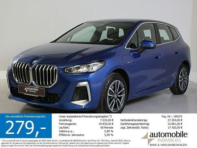 Gebraucht BMW 225 Active Tourer M Sport 245 PS (180 kW) 2022 Portimao blau metallic Van / Kleinbus