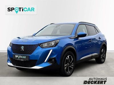 Blau Gebraucht 2021 Peugeot e-2008 Allure SUV | 15.290 € (Fairer Preis)