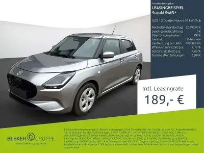 Gebraucht Suzuki Swift Club 82 PS (60 kW) 2025 Silber Kleinwagen