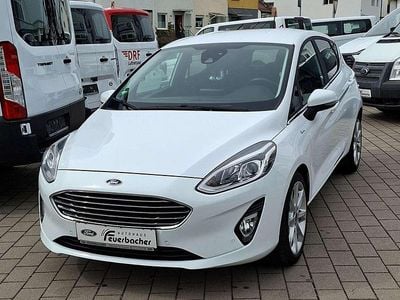 Second-hand Ford Fiesta Titanium 101 CP (74 kW) 2017 Alb Hatchback