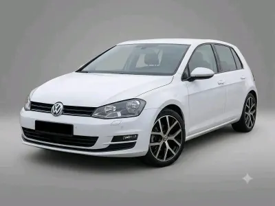 Gebraucht VW Golf VII 86 PS (63 kW) 2016 Weiß Limousine
