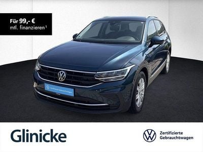 Second-hand VW Tiguan Active 131 CP (96 kW) 2022 Albastru SUV