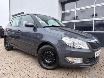 Gebraucht Skoda Fabia 60 PS (44 kW) 2010 Seda anthracite/anthracite gra Kleinwagen