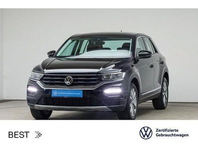Gebraucht VW T-Roc Style 116 PS (85 kW) 2020 Schwarz deep black perleffekt (metallic) SUV