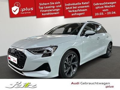 Gebraucht Audi A3 Advanced Plus 150 PS (110 kW) 2025 Gletscherweiß metallic Limousine