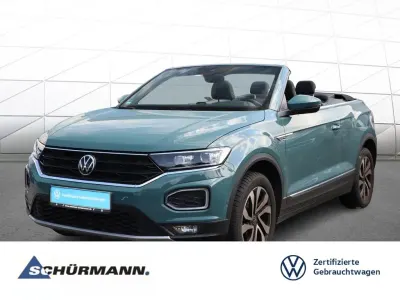 Gebraucht VW T-Roc Cabriolet Active 110 PS (80 kW) 2021 Grün Cabrio