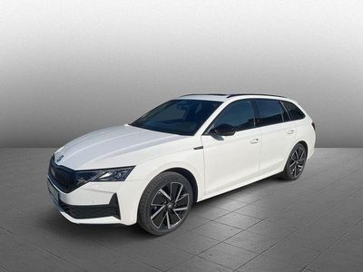 Ny Skoda Octavia SportLine 204 HK (150 kW) 2026 Hvid Stationcar