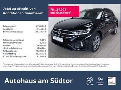 Usado VW T-Roc R-line 150 HP (110 kW) 2025 Preto SUV