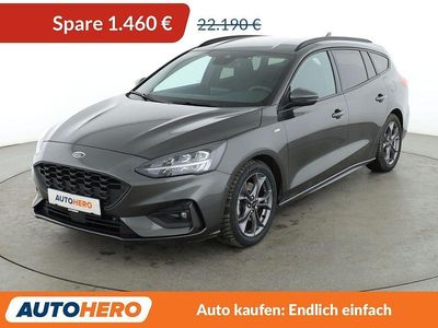Grau Gebraucht 2021 Ford Focus ST-Line Kombi | 20.730 € (Fairer Preis)