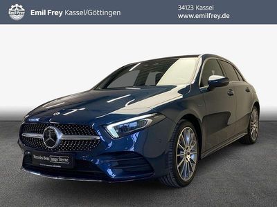 Blau Gebraucht 2021 Mercedes A250 AMG Limousine | 27.120 € (Fairer Preis)