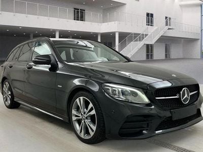 Schwarz Gebraucht 2021 Mercedes C220 AMG line Limousine | 21.490 € (Superpreis)