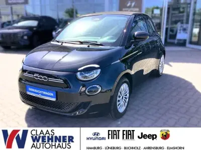 Gebraucht Fiat 500e Basis 86 kW (118 PS) 2024 Onyx schwarz) (schwarz Cabrio